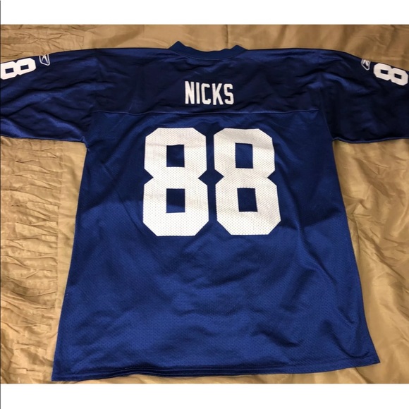 Hakeem Nicks #88 NY Giants Team Apparel Jersey SzM - Picture 6 of 7
